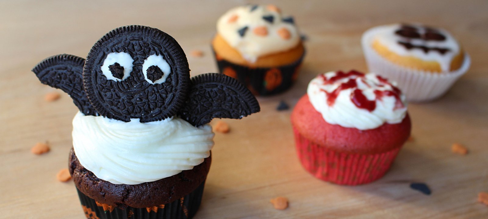 Halloween-Muffins: Ein Grundrezept - Vier Varianten | Styles &amp; Stories ...